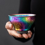Colorful Yaobian Jian Ware Tea Bowl