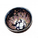 Purple Gold Oil Drop Jian Ware Tea Bowl