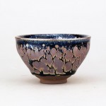 Purple Gold Oil Drop Jian Ware Tea Bowl