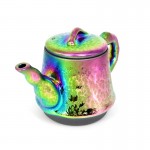 Iridescent Rainbow Jian Ware Teapot